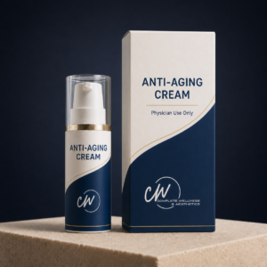Anti-Aging Cream product packaging — Complete Wellness & Aesthetics