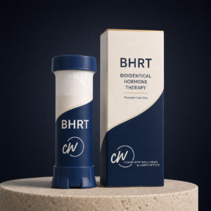 Bioidentical Hormone Replacement Therapy product packaging — Complete Wellness & Aesthetics