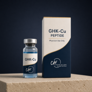 GHK-Cu Peptide product packaging — Complete Wellness & Aesthetics
