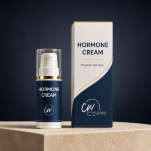 Hormone Cream product packaging — Complete Wellness & Aesthetics